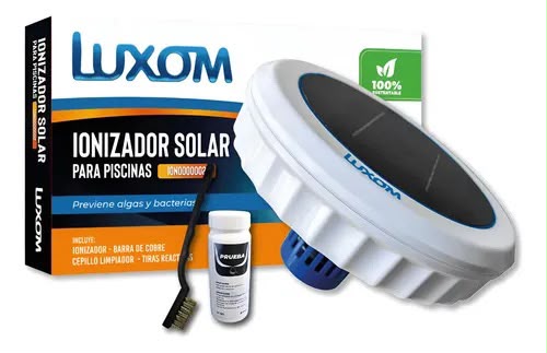 IONIZADOR SOLAR PISCINAS LUXOM